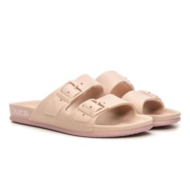 Imagem de Sandália Birken Infantil Menina Lilica Repilica Leve Macio Confortável Bege (Bege, BR, Criança de 4 a 8 anos, Faixa Numérico, 29, 30)
