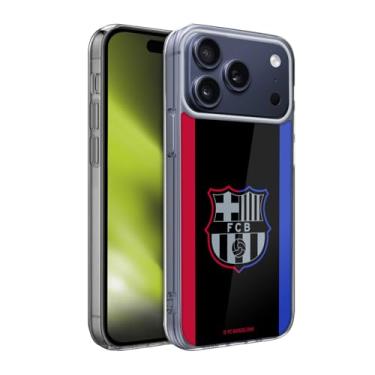 Imagem de Head Case Designs Capa de gel oficialmente licenciada pelo FC Barcelona Away 2024/25 Crest Kit [proteção de grau militar] compatível com Apple iPhone 17 Pro Max
