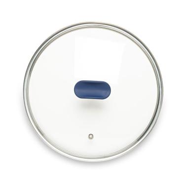 Imagem de Tampa De Vidro Ichef Polishop - Shark Series - 24cm - Azul | Azul 24 Cm