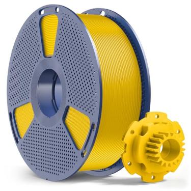 Imagem de SUNLU Filamento de impressora 3D PETG 1,75 mm, amarelo vívido de 1 kg