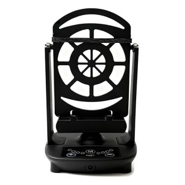 Imagem de Dispositivo de balanço de telefone com temporizador, contador de passos, andador de celular com temporizador, degraus rápidos (cabo USB) (instalação fácil) (versão mudo) (suporta 2 telefones) - preto