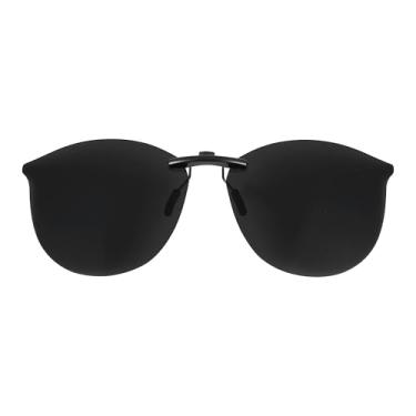 Imagem de Óculos de sol clip-on polarizados para RAY-BAN RX7140 RB7140, Preto, 49 X 20