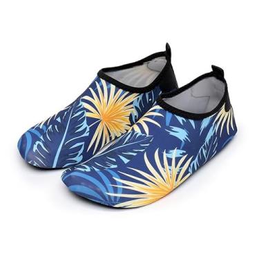 Imagem de Sapatos aquáticos de secagem rápida, meias aquáticas, unissex, leves, leves, para mulheres e homens, Quebra-cabeça, 9-10 Women/8-9 Men