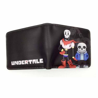 Imagem de Carteira Undertales Sans Papyrus Anime Characters Slim BiFold