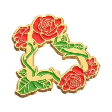 Imagem de Broche De Metal Mexicano Vintage Retro Com Esmalte, Distintivo Estilos