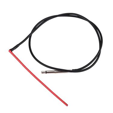 Imagem de 1 captador piezo ultrafino para guitarra, transdutor de ponte de alto desempenho com conector de 2,5 mm, para substituição de guitarra clássica folk
