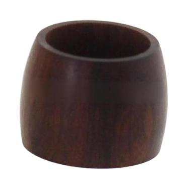 Imagem de Fenteer Grampo para bocal de clarinete, braçadeira de substituição de madeira para saxofone alto, instrumento musical para iniciantes