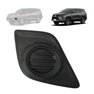 Imagem de MOLDURA DO FAROL DE MILHA HILUX 2016 A 2019 LADO ESQUERDO (SEM FURO) - SM-TY11140018-OL