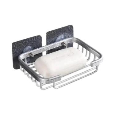 Imagem de Suporte De Sabonete De Alumínio Montado Na Parede Para Cozinha E Banhe