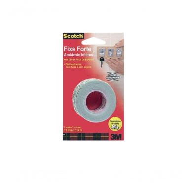 Imagem de Fita Dupla Face 3M Fixa Forte Esp Int 12Mmx1,5M 109 Blister