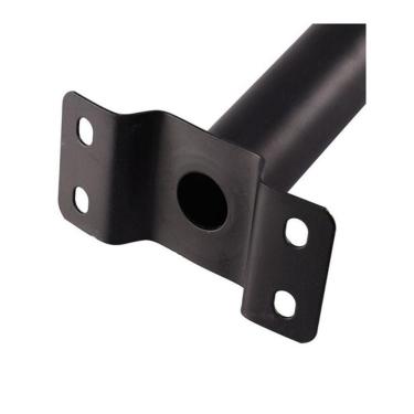 Imagem de Suporte Luminaria Solar Pintura Eletrostatica Aço Barra Poste Parede Rua Quintal