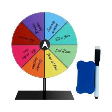 Imagem de Conjunto De Roda Da Fortuna Com Caneta Apagável Para Atividades Promoc