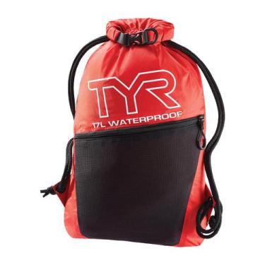 Imagem de Mochila Saco TYR Alliance 17L Waterproof  Sackpack à Prova d'Água com 