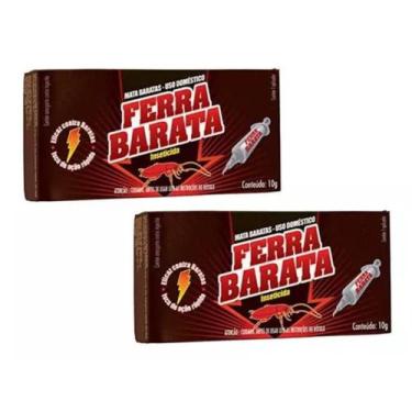 Imagem de KIT 2 Ferra Barata Contra Baratas em Gel com Aplicador 10g