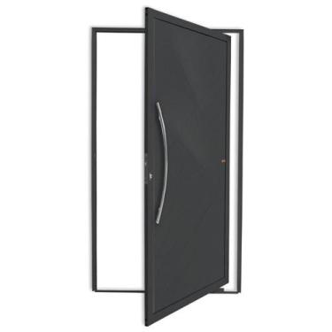 Imagem de Porta Pivotante Lambril Savana com Puxador Super 210cm x 120cm Brimak 