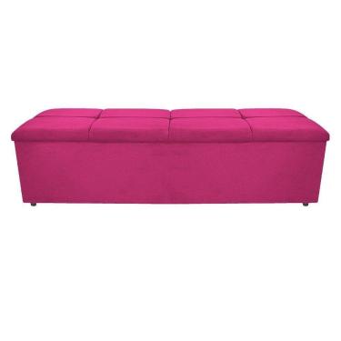 Imagem de Calçadeira Munique 195 Cm King Size Suede Pink