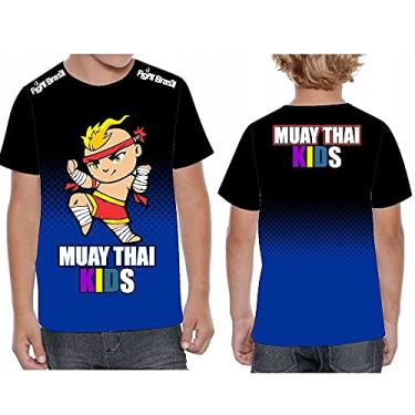 Imagem de Camisa Camiseta Muay Thai Kids - Masc Infantil - Fb-2069-6 anos