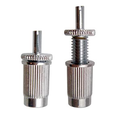 Imagem de SDENSHI 2 peças de guitarra ponte tachas e âncoras para ponte EPI LP - Prata