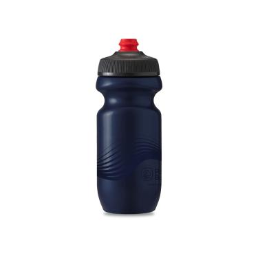 Imagem de Polar Bottle Garrafa de água Breakaway Bike - livre de BPA, garrafa de compressão para ciclismo e esportes (ondulado - azul marinho, 590 g)