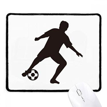 Imagem de Mousepad esportivo de futebol americano, borda costurada, tapete de borracha para jogos