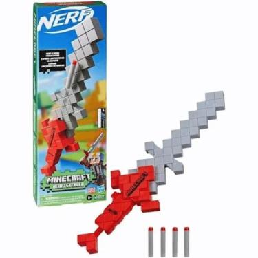 Imagem de Lançador Nerf Minecraft Espada Heartstealer Sox Foil Hasbro