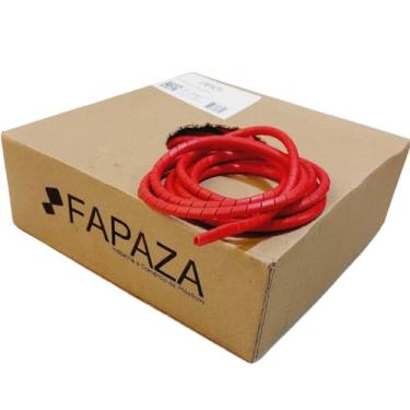 Imagem de Organizador de Fios e Cabos Espirais 13mm 1/2' 50 metros (Vermelho, 6mm)
