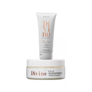 Imagem de Máscara Divine 200ml e Ten in One - Leave-in - 200g Braé - BRAE
