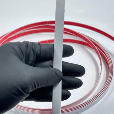 Imagem de Fita Plástica Metalizada De Pvc 11mm C autocolante com 10Metros - Full