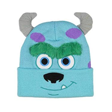 Imagem de Disney Monsters Inc. Gorro Sulley bordado personagem 3D design rosto chapéu fantasia, Sulley, tamanho �nico