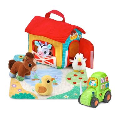 Imagem de Conjunto de jogos VTech Baby Barnyard Adventure com sons de animais