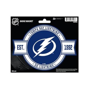 Imagem de Rico Industries NHL Hockey Tampa Bay Lightning ímã de crachá padrão - para carro, geladeira