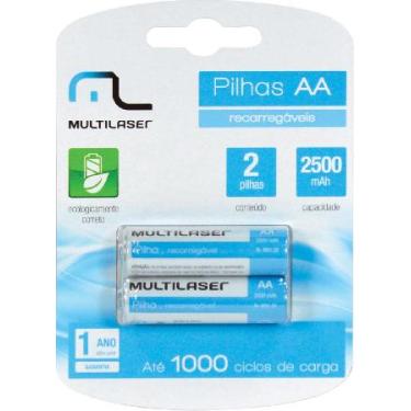 Imagem de Pilha Recarregavel AA 2500MAH CB053 - Blister com 2