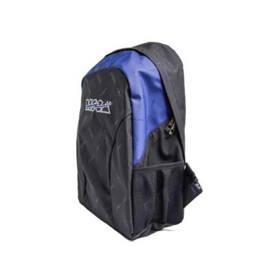 Imagem de Mochila Risca Emborrachada Impermeável 9076, Preto, Azul, 00