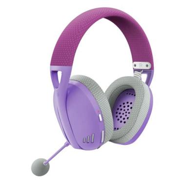 Imagem de Headset Gamer Redragon Ire Pro H848 Bluetooth Wireless, roxo