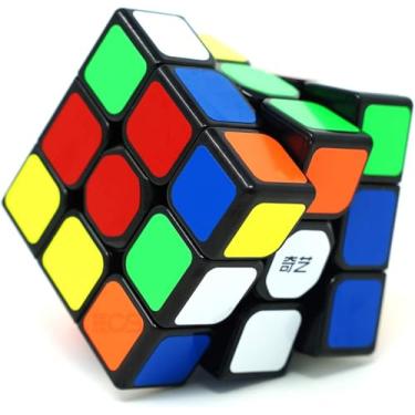 Imagem de Cubo Mágico 3x3, Cubo de Velocidade Profissional, Quebra-Cabeça Clássico, Preto
