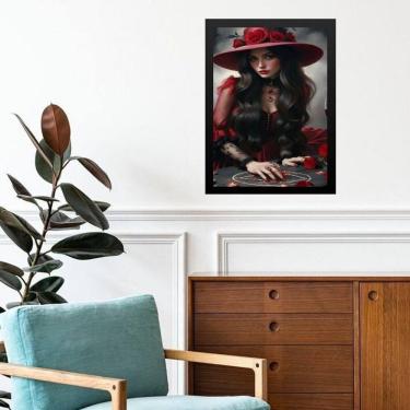 Imagem de Quadro Umbanda Dama Da Noite Do Cabaré 33X24Cm