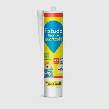Imagem de Fixtudo Branco 400 G - Quartzolit - QUARTZOLIT SOLUCOE