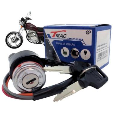 Imagem de Chave De Ignição Para Suzuki Intruder 125 2006 2007 2008 2009 Liga Des