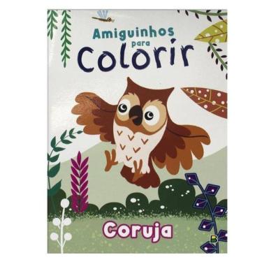 Imagem de Amiguinhos Para Colorir: Coruja