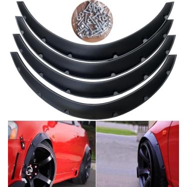 Imagem de 4 peças 3,1"/80 mm Universal Flexível, Arcos de Roda de Corpo Extra Largos