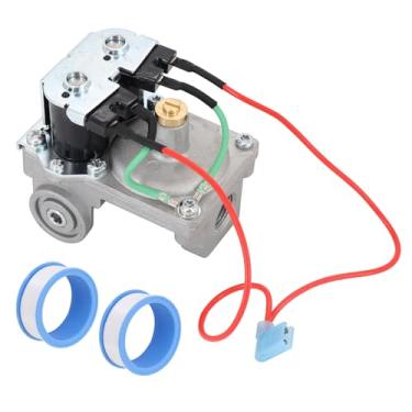 Imagem de Dokili Válvula solenoide de gás para aquecedor de água RV 93844 compatível com aquecedores de água Atwood Dometic 6 e 10 galões de substituição # 93870 93321 92078 para GC10A-4E G6A-8E G6A-6E G6A-4E