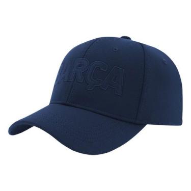 Imagem de Boné Barcelona Barça Frontal Ottoman Licenciado Supercap, Preto, unico