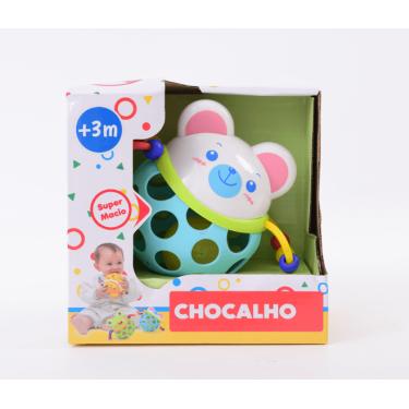 Imagem de Chocalho Formato de bichinho - Azul HONGYAO