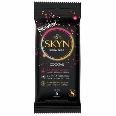 Imagem de Camisinha Blowtex Skyn Cocktail com 6 unidades