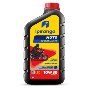 Imagem de Oleo Semi Sintético 10W30 Ipiranga 4 Tempos Performance JASO MA2 Nano ARMOR