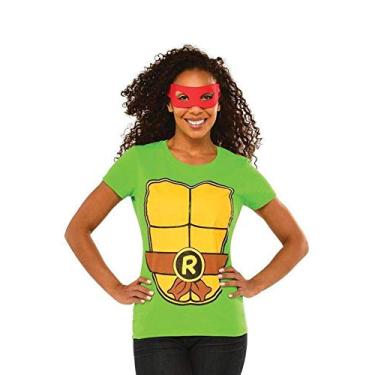 Imagem de Rubie's Fantasia de Rafael das Tartarugas Ninjas com máscara, Multicor, G