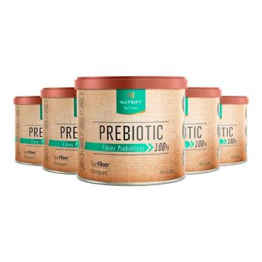 Imagem de Kit 5 Prebiotic Fibras Prebióticas Nutrify 210G