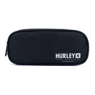 Imagem de Estojo Escolar Hurley Resistente Faculdade Espaçoso Original 1 Litro-Masculino