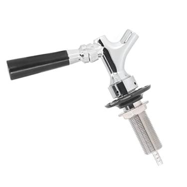 Imagem de aqxreight Peças do Kit de Torneira de Cerveja de Aço Inoxidável Com Haste de 100 Mm de Haste Longa para Torre de Fabricação de Cerveja Caseira, Resistência à Corrosão, Alta Resistência,