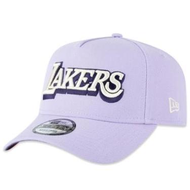Imagem de Boné New Era 9Forty Aframe NBALos Angeles Lakers Sunset Masculino-Masculino